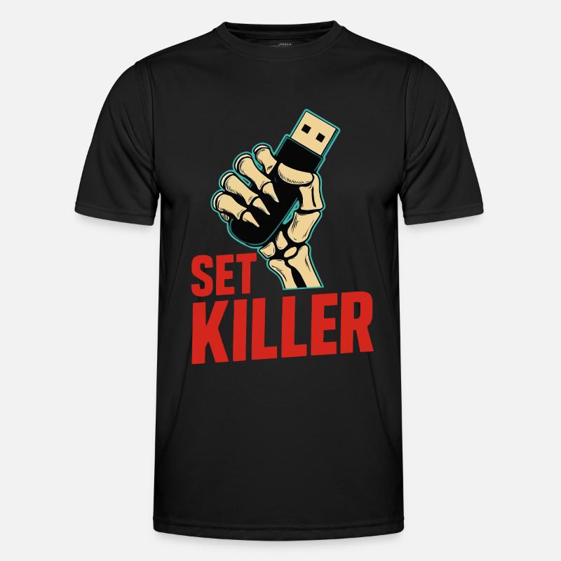 Set Killer – DJ Power Men's Functional T-Shirt