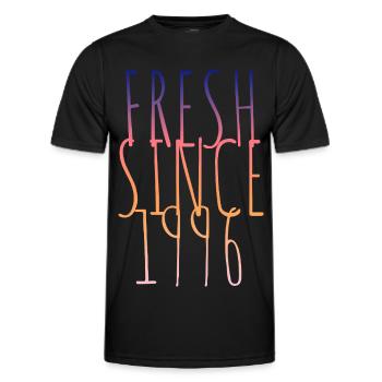Millésime 1996 - T-shirt sport Homme - noir - Devant - AI Model Male 178 dark (178cm)