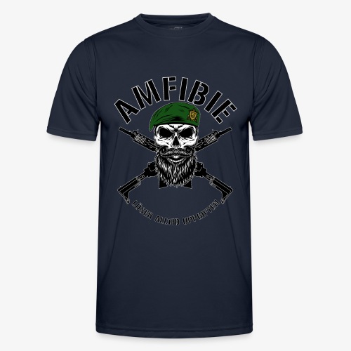AMFIBIE - Korslagda Ak 5C - Funktions-T-shirt herr