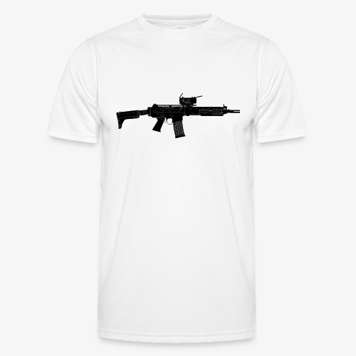 Automatkarbin 5C (Ak5C) - Swedish Assault Rifle - Funktions-T-shirt herr