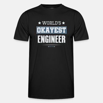 World's Okayest Engineer - Functional T-shirt for men