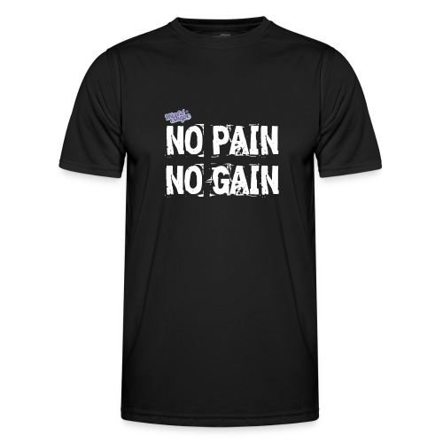 No Pain - No Gain - Funktions-T-shirt herr