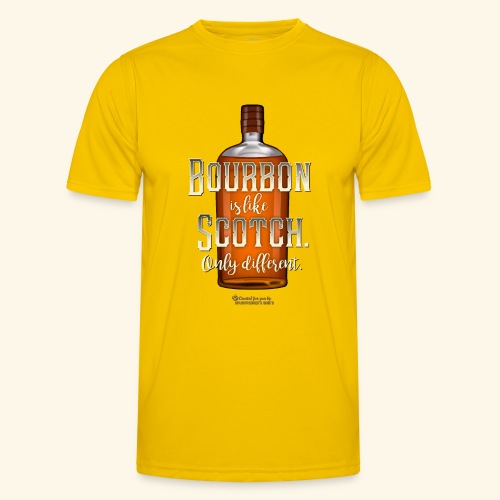Bourbon Whiskey - Männer Funktions-T-Shirt