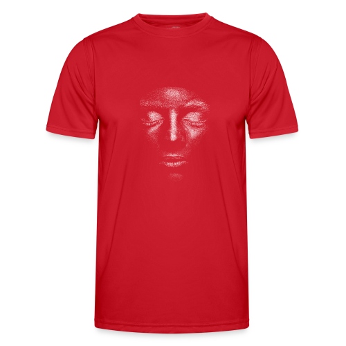 Gesicht - Männer Funktions-T-Shirt