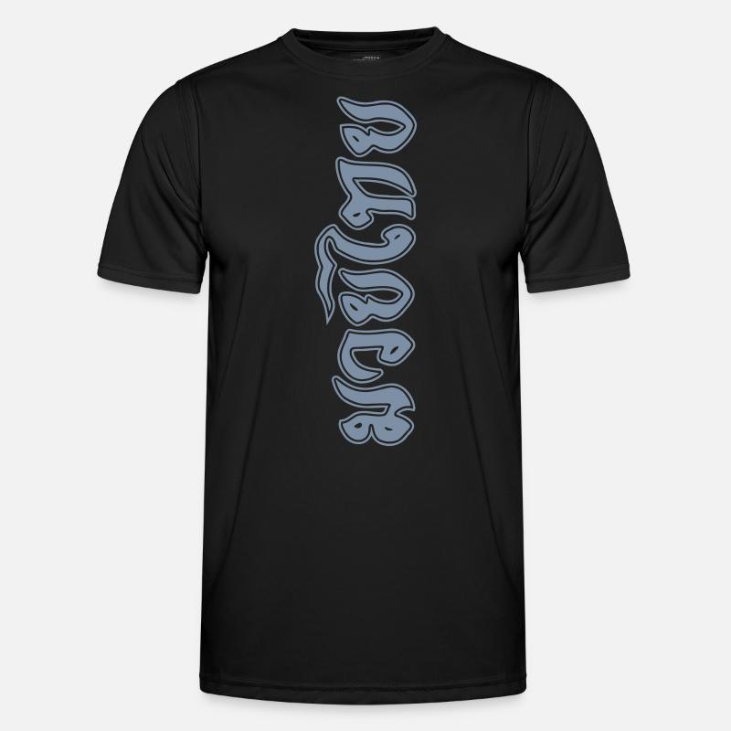 Muay Thai Script T-shirt sport Homme