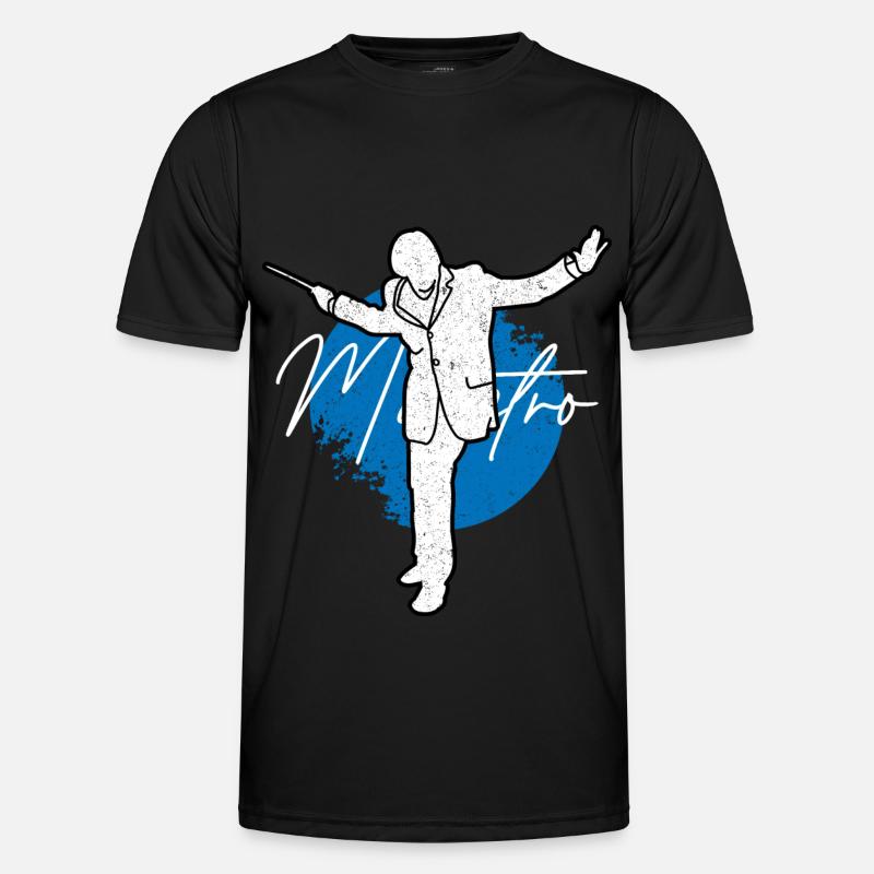 Maestro Conductor Orchestra Classical Music Gift Men's Functional T-Shirt