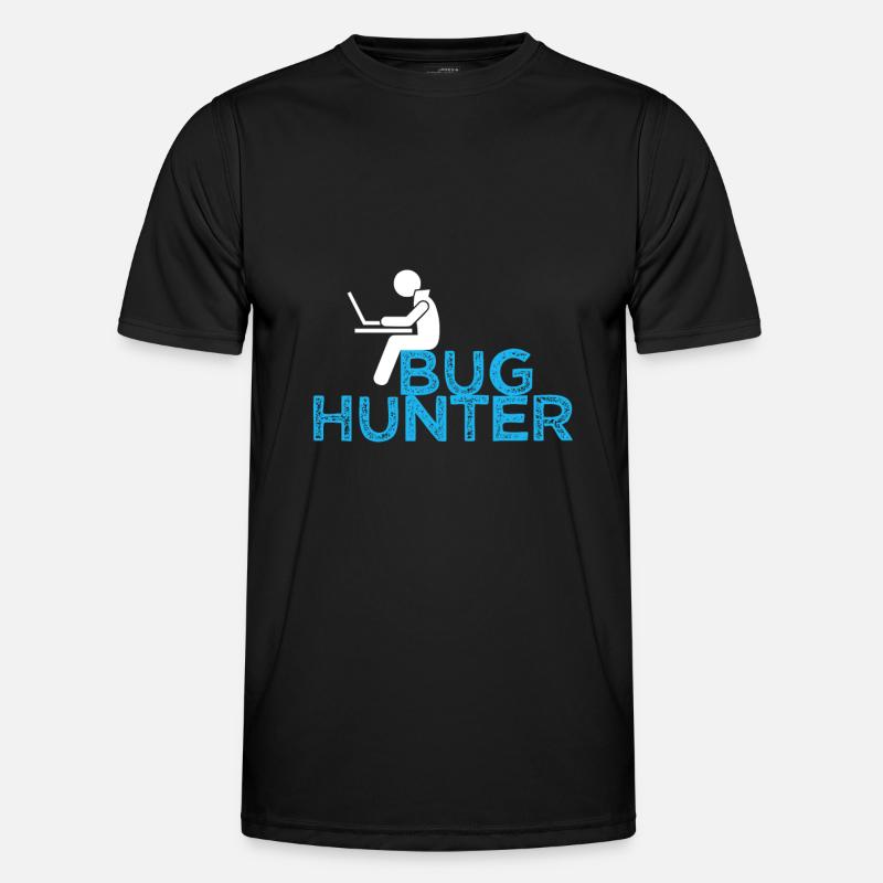 Programmierer-Fehlercode Lustiges Hacker-Entwickler-Geschenk - Männer Funktions-T-Shirt - Schwarz