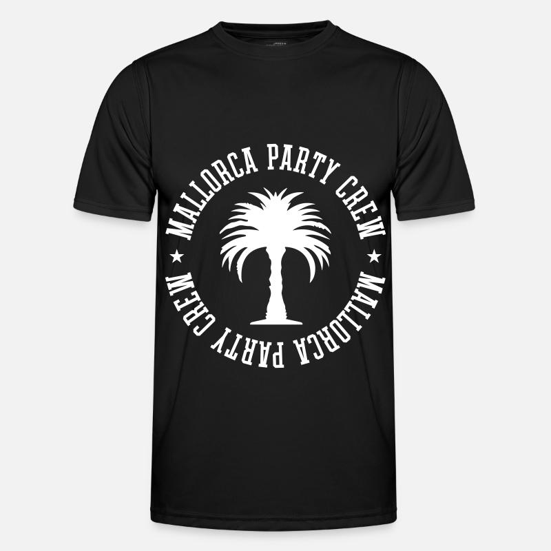 Mallorca Party Crew - Men's Functional T-Shirt - black