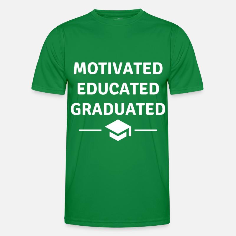 Degree University Students Motivation Men's Functional T-Shirt