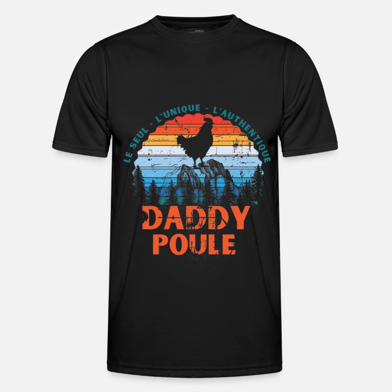 Daddy Hen Men's Functional T-Shirt