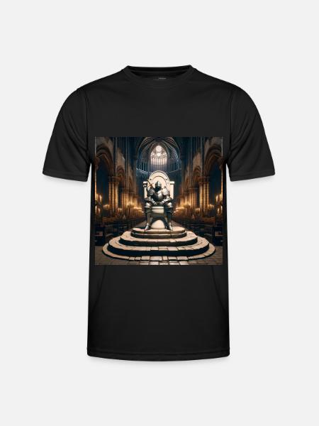 Pruttesjæle - Hollow Knight på porcelænstrone #03 - Funktionsshirt til herrer - sort
