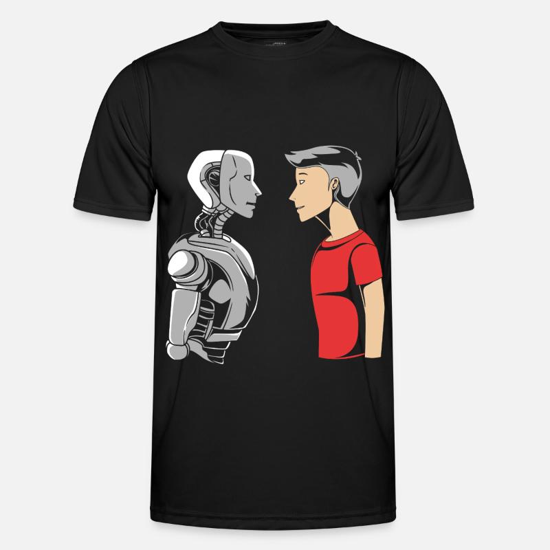 GPT Artificial Intelligence - Men's Functional T-Shirt - black