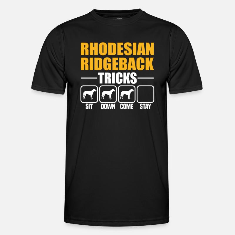 Astuces de Rhodesian Ridgeback T-shirt sport Homme