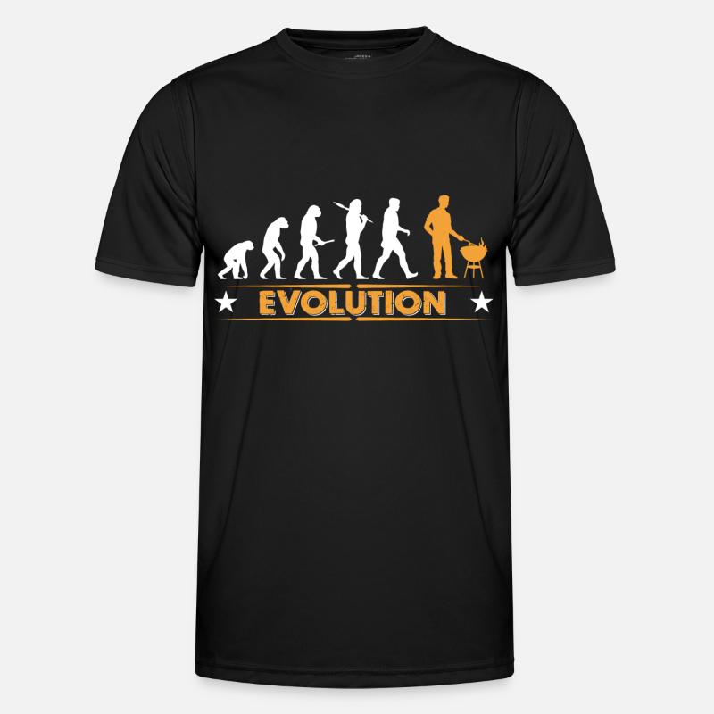 Barbecue - Grillmeister - Evolution - Men's Functional T-Shirt - black