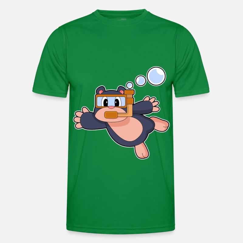 Mole Diver Snorkel Plongée T-shirt sport Homme