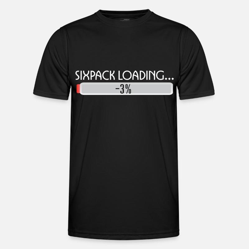 SIXPACK LOADING-2 - Men's Functional T-Shirt - black