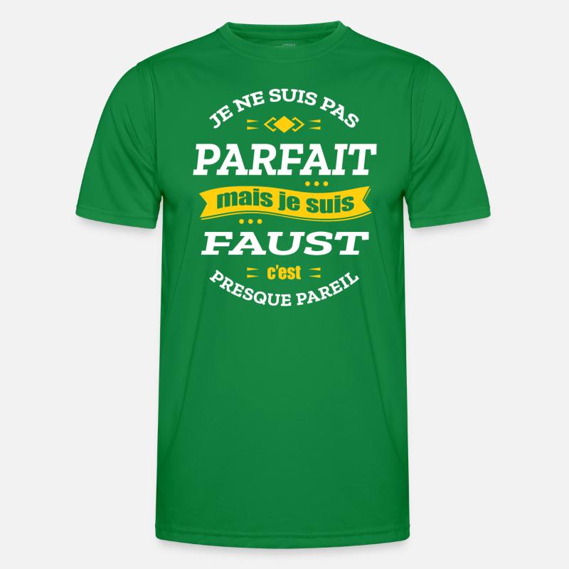 FAUST PARFAIT - PRENOM FAUST T-shirt sport Homme