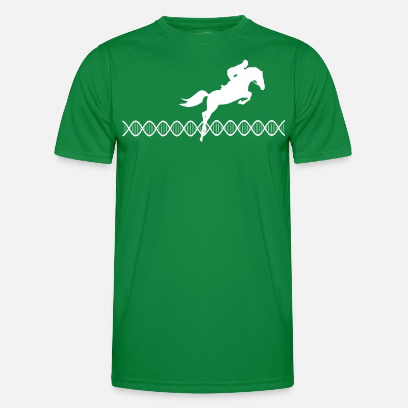 DNA Springreiten Männer Funktions-T-Shirt