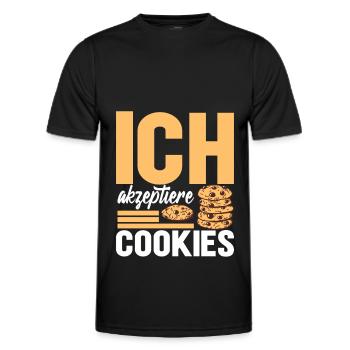 Programmierer Informatiker Informatik - Männer Funktions-T-Shirt - Schwarz - Vorne - AI Model Male 178 dark (178cm)