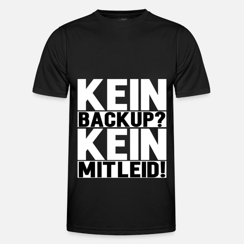 Programmierer Informatiker Informatik - Männer Funktions-T-Shirt - Schwarz