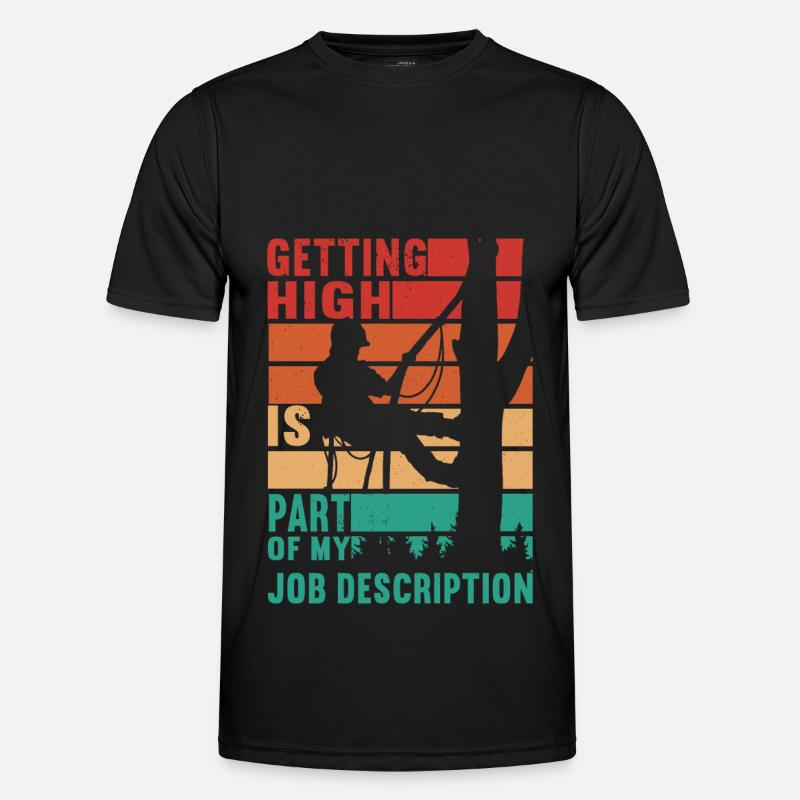 Arborist Baumpfleger Männer Funktions-T-Shirt