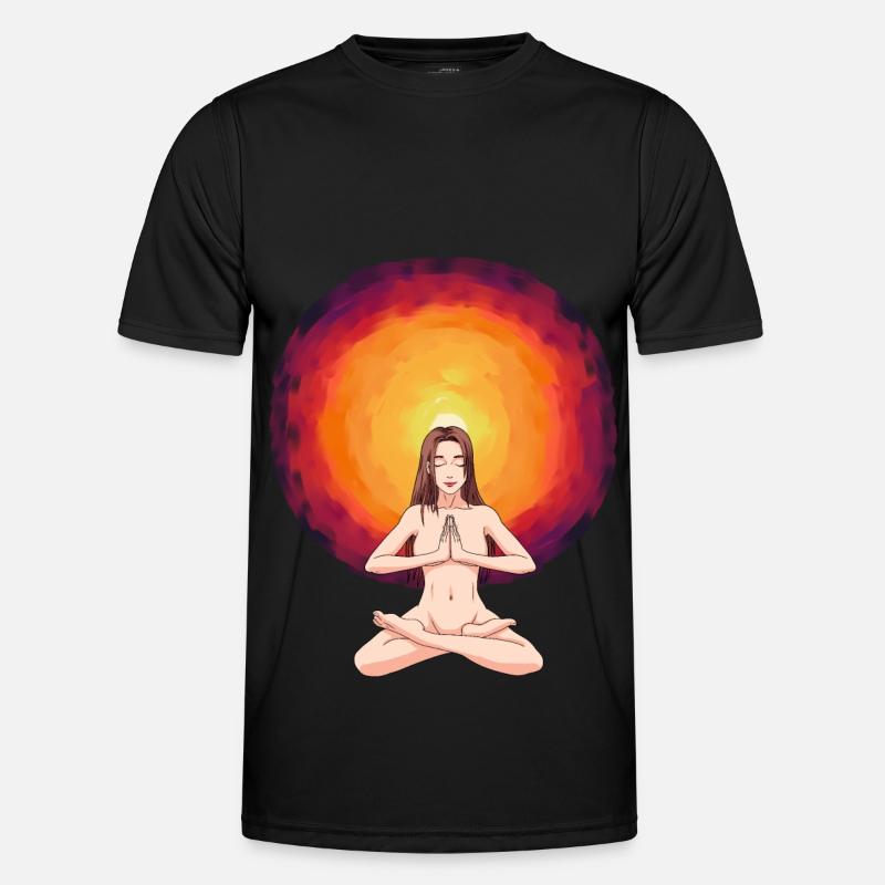 Shaman Hypnosis Vision Hallucination Enlightenment - Men's Functional T-Shirt - black