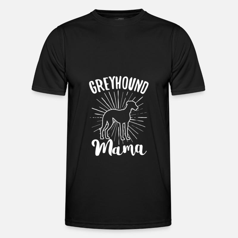 Greyhound Greyhound Gift - Men's Functional T-Shirt - black