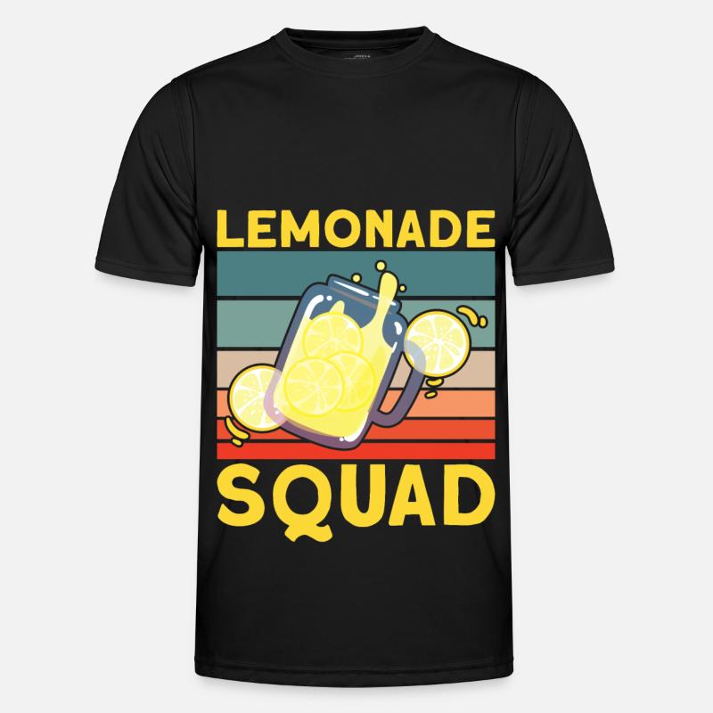 Lemonade Squad – Retro Krug Design Männer Funktions-T-Shirt