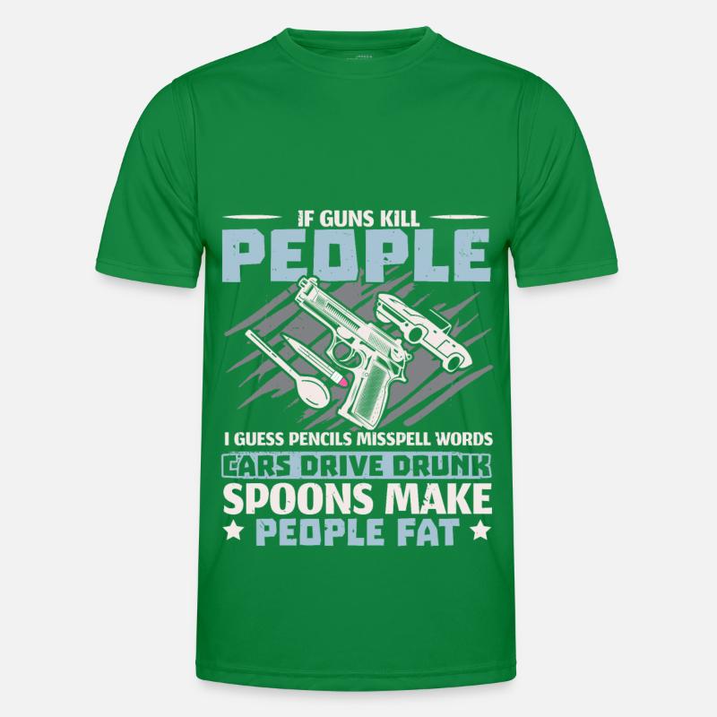 Second Amendment to the Constitution Gun Rights 2. Men's Functional T-Shirt