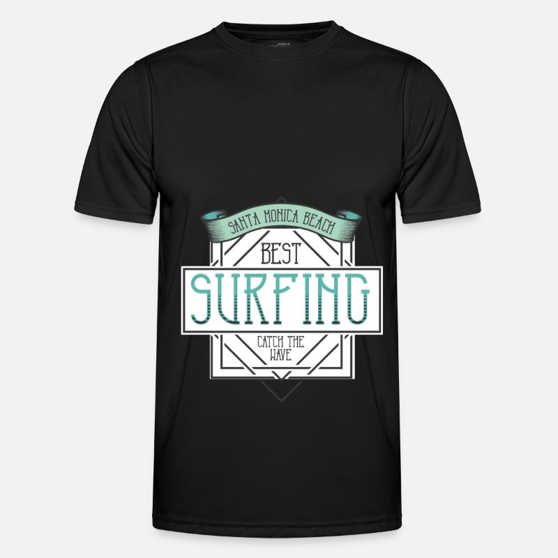 Été, Soleil, Surf T-shirt sport Homme