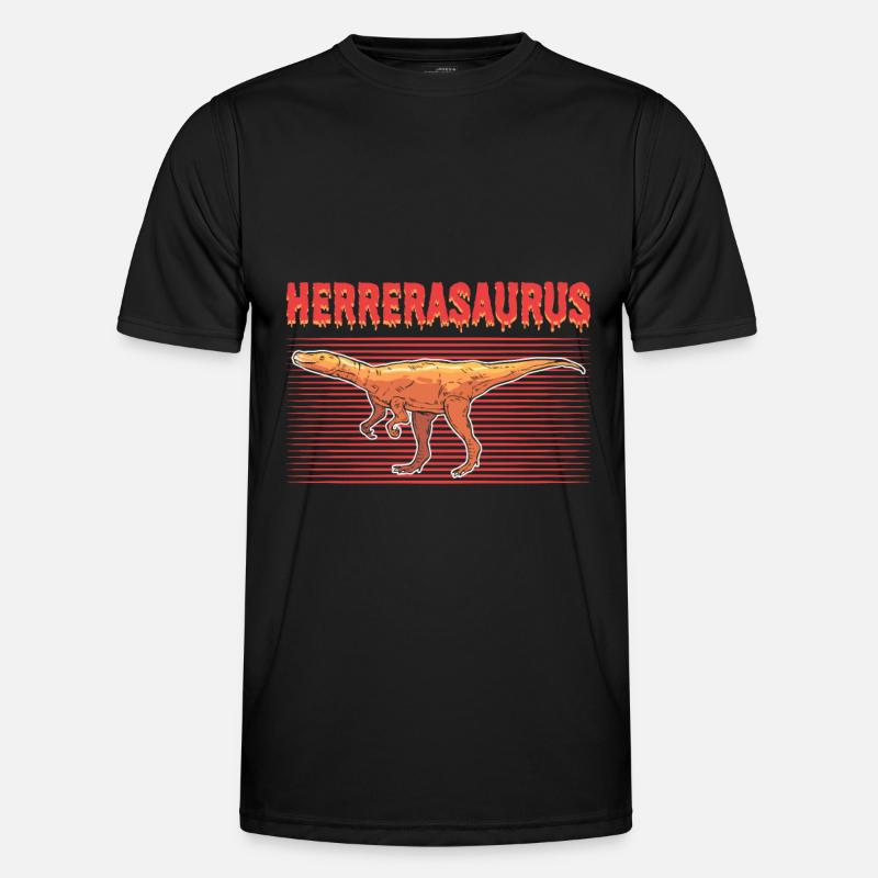 Herrerasaurus Dinosaur Männer Funktions-T-Shirt