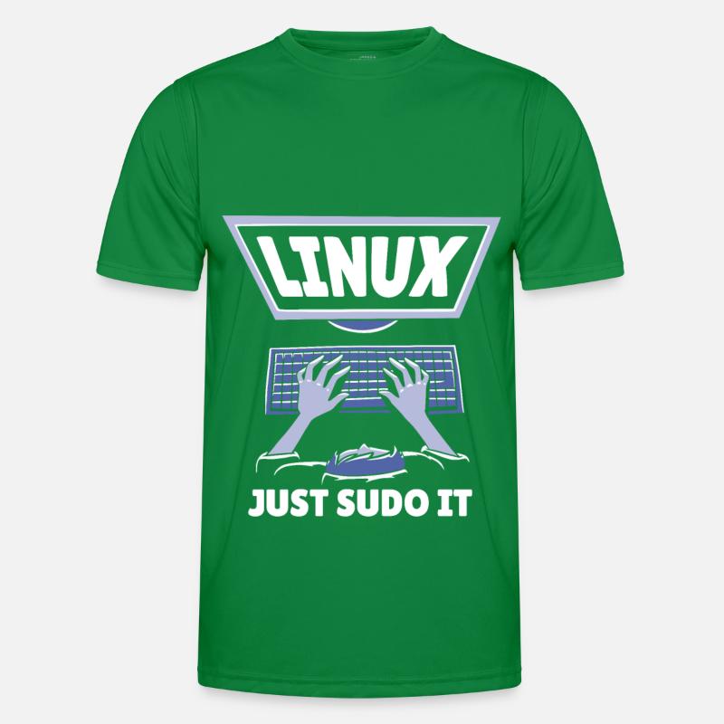 Logiciel Linux Programme de programmation Open Source T-shirt sport Homme