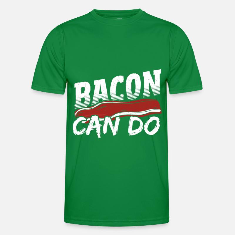 Bacon Can Do Ham Breakfast Bacon and Egg Men's Functional T-Shirt