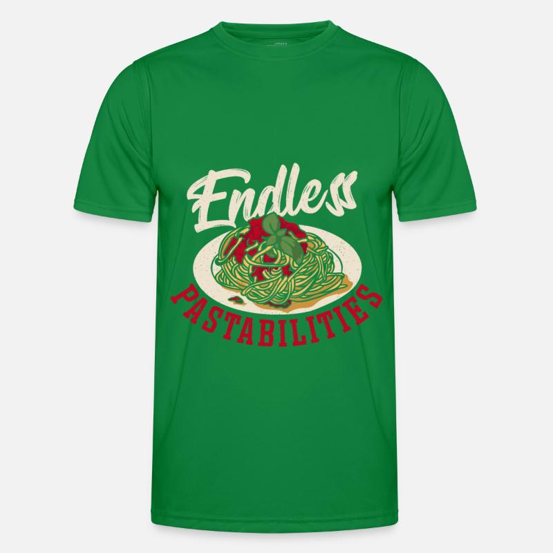 Endless Pastabilities Spaghetti Pasta Noodles Männer Funktions-T-Shirt
