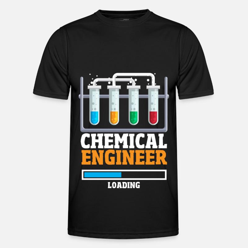 Future Chemical Engineer Loading Chemist - Men's Functional T-Shirt - black
