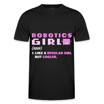 Robotique Robot robotique Construction Saison Robot - T-shirt sport Homme - noir - Devant - AI Model Male 178 dark (178cm)