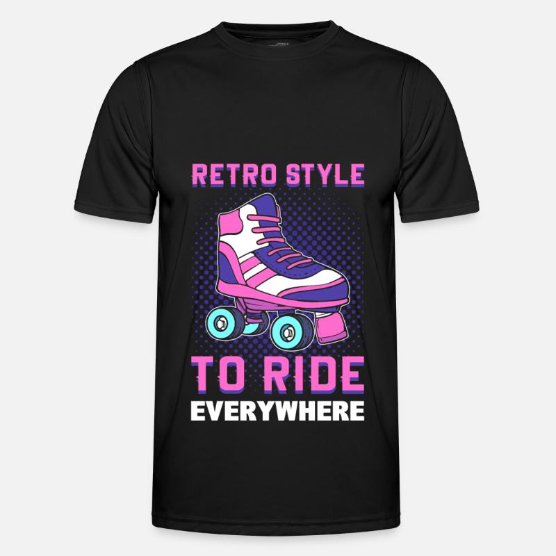 Roller Skating Roller Derby Roller Skating Sports T-shirt sport Homme