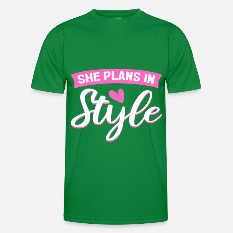 She Plans In Style Interior Designer Interior Männer Funktions-T-Shirt