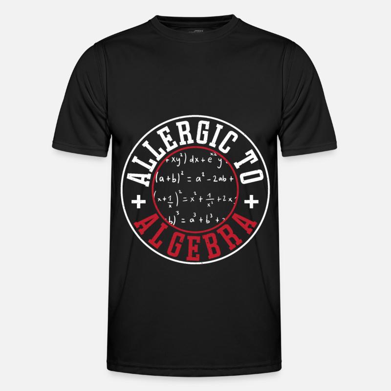 Math Nerd Mathematiker Mathebezogene Geschenke - Männer Funktions-T-Shirt - Schwarz