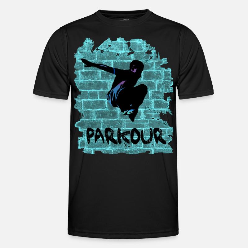 Parkour - Men's Functional T-Shirt - black