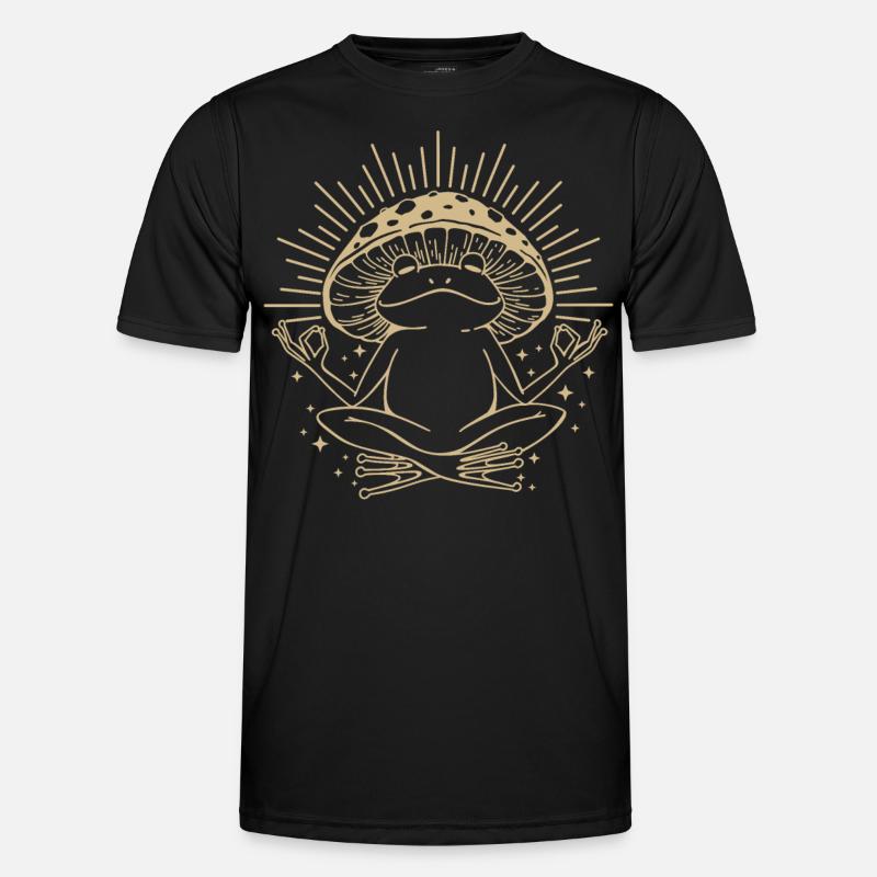Champignons Boho & Minimalisme Goblincore Esthétique T-shirt sport Homme