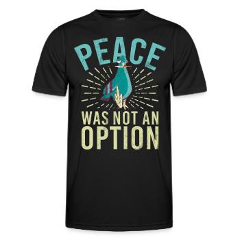 Funny Pigeon Fancier & Pigeons Whisperer Carrier Pigeon - Men's Functional T-Shirt - black - Front - AI Model Male 178 dark (178cm)
