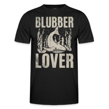 Killerwal Schwertwal Wale beobachten Orca Wal - Männer Funktions-T-Shirt - Schwarz - Vorne - AI Model Male 178 dark (178cm)