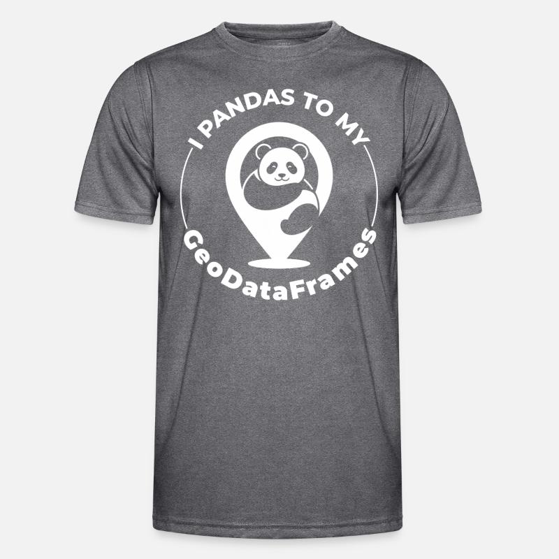 GeoDataFrames Pandas GIS Python Programmierung Männer Funktions-T-Shirt