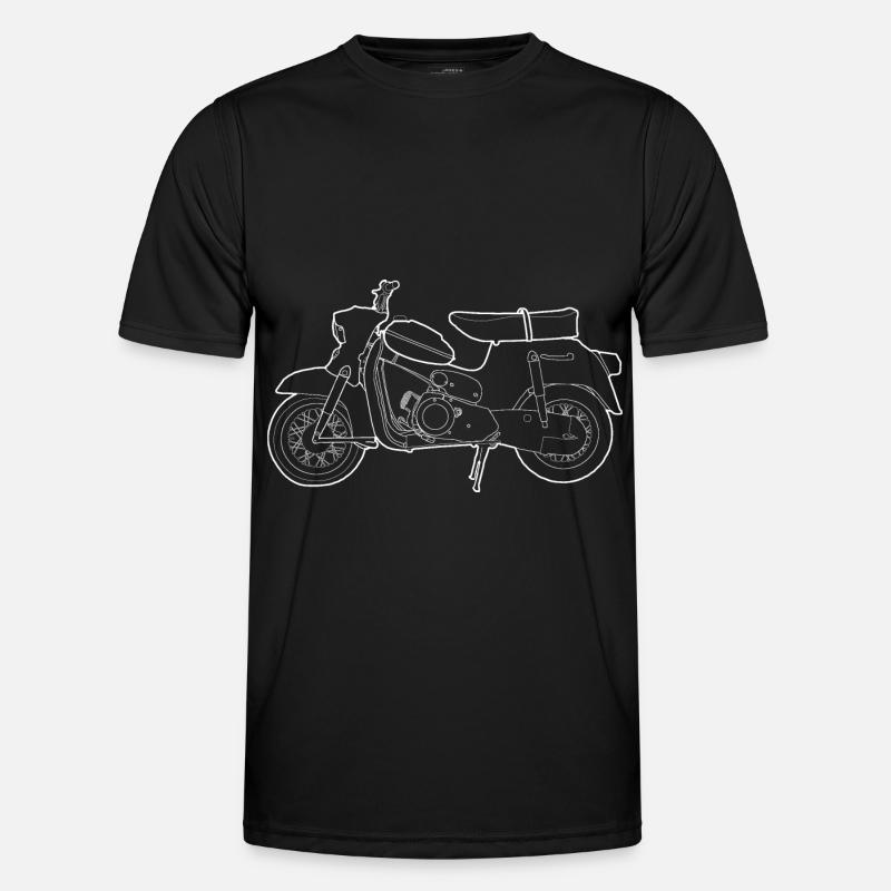 DS50 / Schwalbenfahrer / Ostalgie / Mofa Oldtimer - T-shirt sport Homme - noir