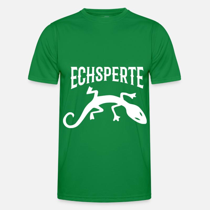Echsperte Eidechse Männer Funktions-T-Shirt