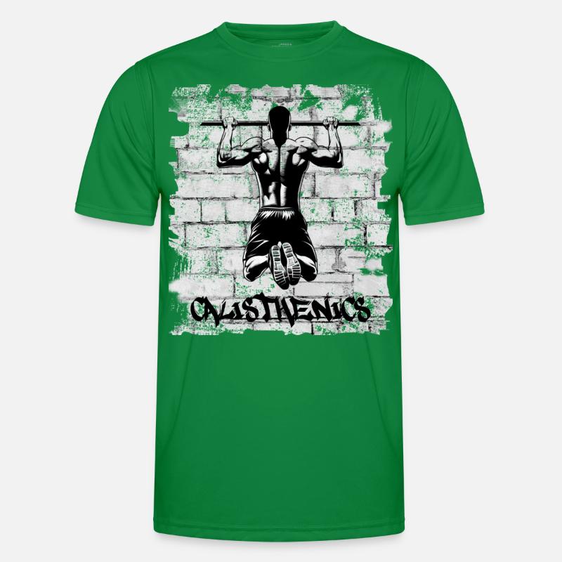 Calisthenics Männer Funktions-T-Shirt