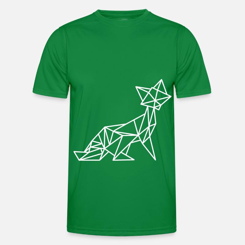 Fuchs Geometric Line Men's Functional T-Shirt