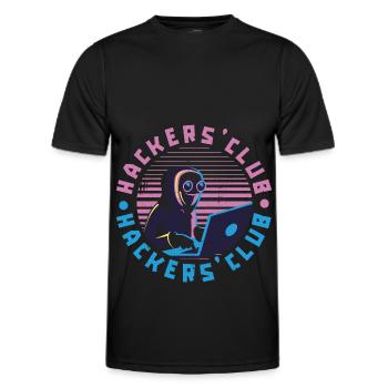 Programmer Coder Software Developer - Men's Functional T-Shirt - black - Front - AI Model Male 178 dark (178cm)