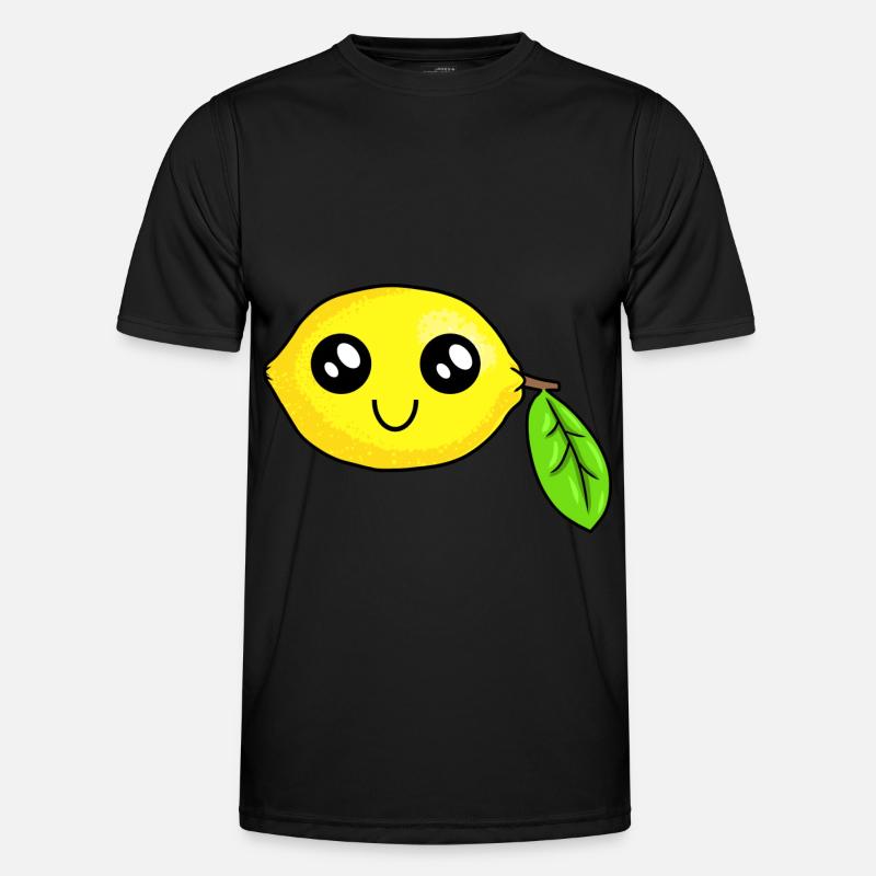 Lemon Lemon Fruit Fruit - Men's Functional T-Shirt - black